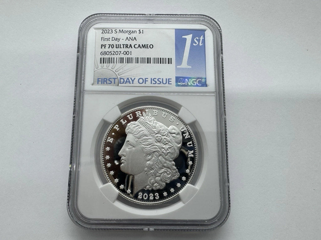 2023 Morgan & Peace Silver Dollar $1 NGC MS70 First Day Of Issue FDOI Set