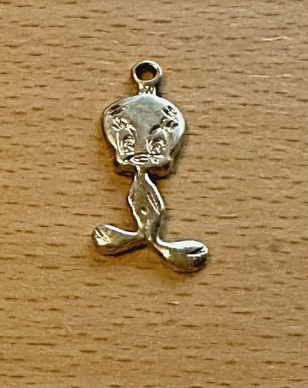 Tweety Bird Pendant 14k Yellow Gold Warner Brothers Cartoon Charm 1.4grams