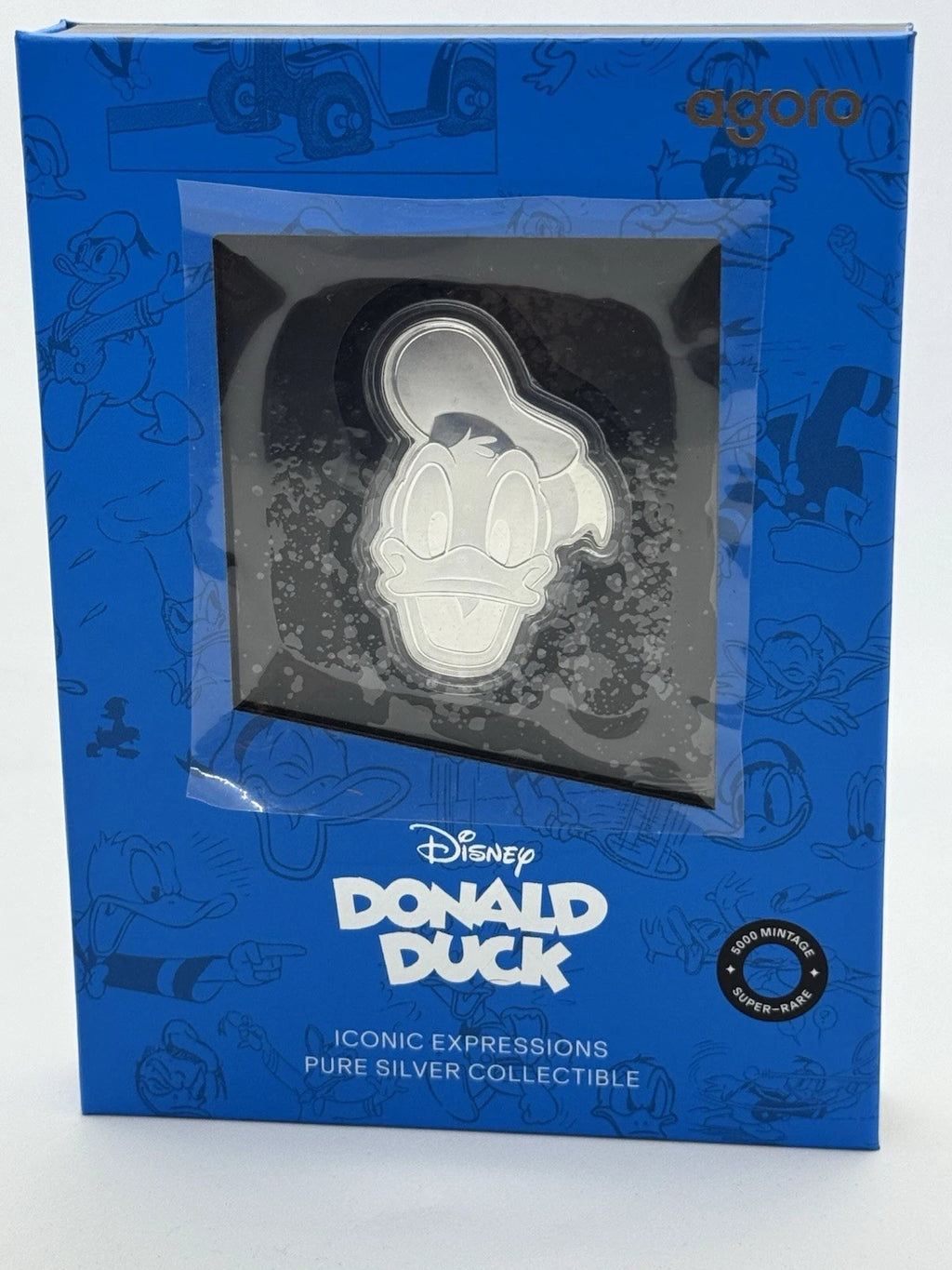 2026 Agoro Niue 1/2 oz Silver Proof Coin Iconic Expressions - Donald Duck #3142