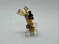 Hand Made Russian Murano glass Vintage Silly Sitting Dog Begging