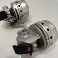 Two Vintage DAIWA SILVERCAST Fishing Reels (210 RL & Unknown) JAPAN *PARTS*