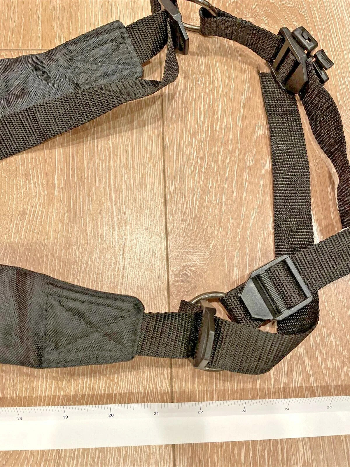 NEW TWIN PAK By Miller Sports Shoulder Straps Golf Travel Bags Handle Black 22”