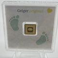 Geiger Edelmetalle 1g 24k 999.9 Gold Birth Theme In ASSAY Great Baby Shower Gift