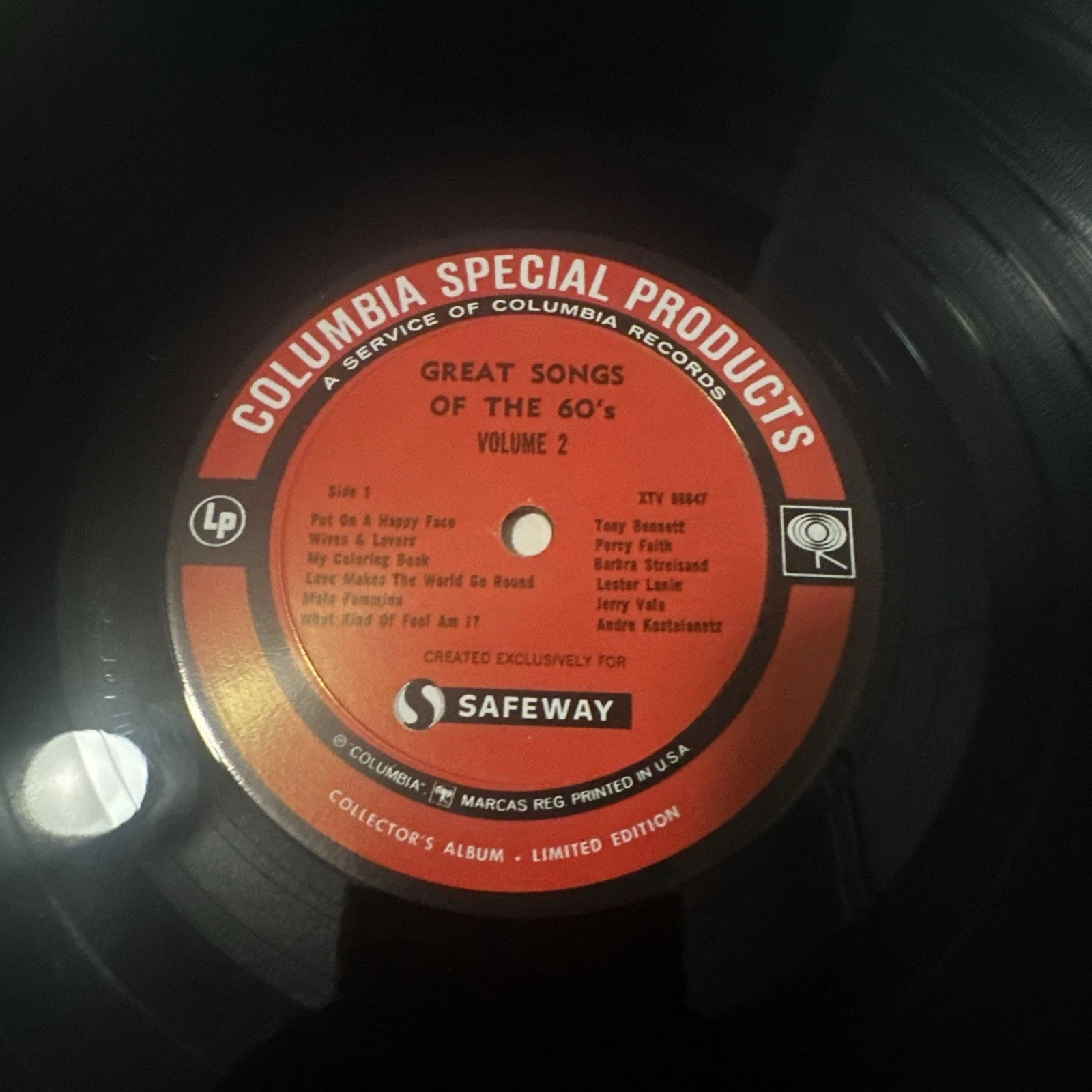 Various Artists Great Songs Of The 60'S Vol 2 Compilation LP Vinyl Record Album