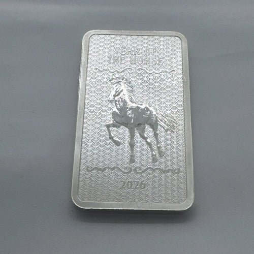 10 oz Silver Bar - 2026 APMEX Year of the Horse (Series 2)