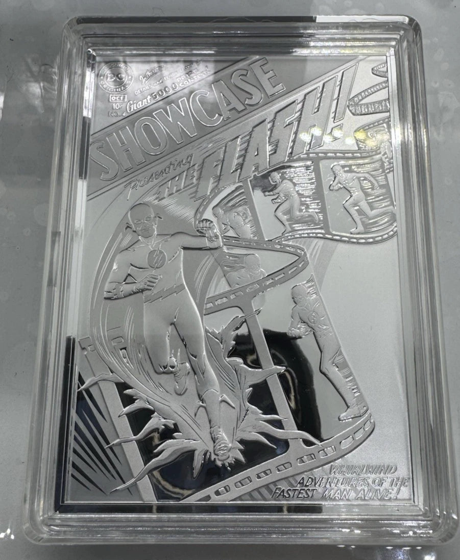 Agoro Silver DC Showcase 3oz Silver Flash