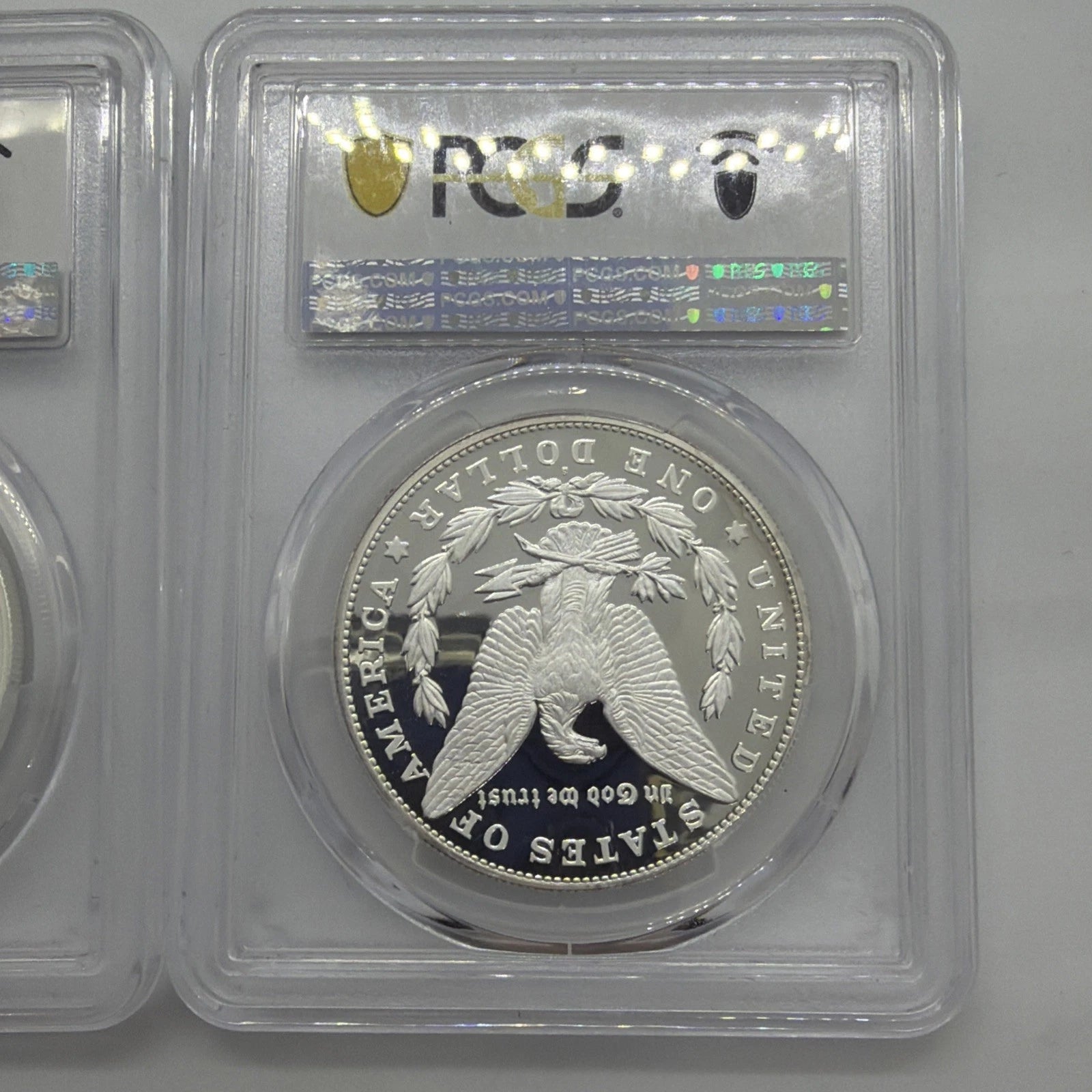 2023-S Proof Silver Morgan & Peace Dollar 2pc Set PCGS PR70 First Strike Set
