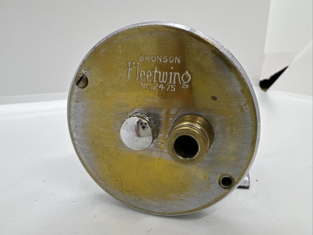 VINTAGE BRONSON FLEETWING 2475 BAIT CASTING COLLECTABLE FISHING REEL ANTIQUE