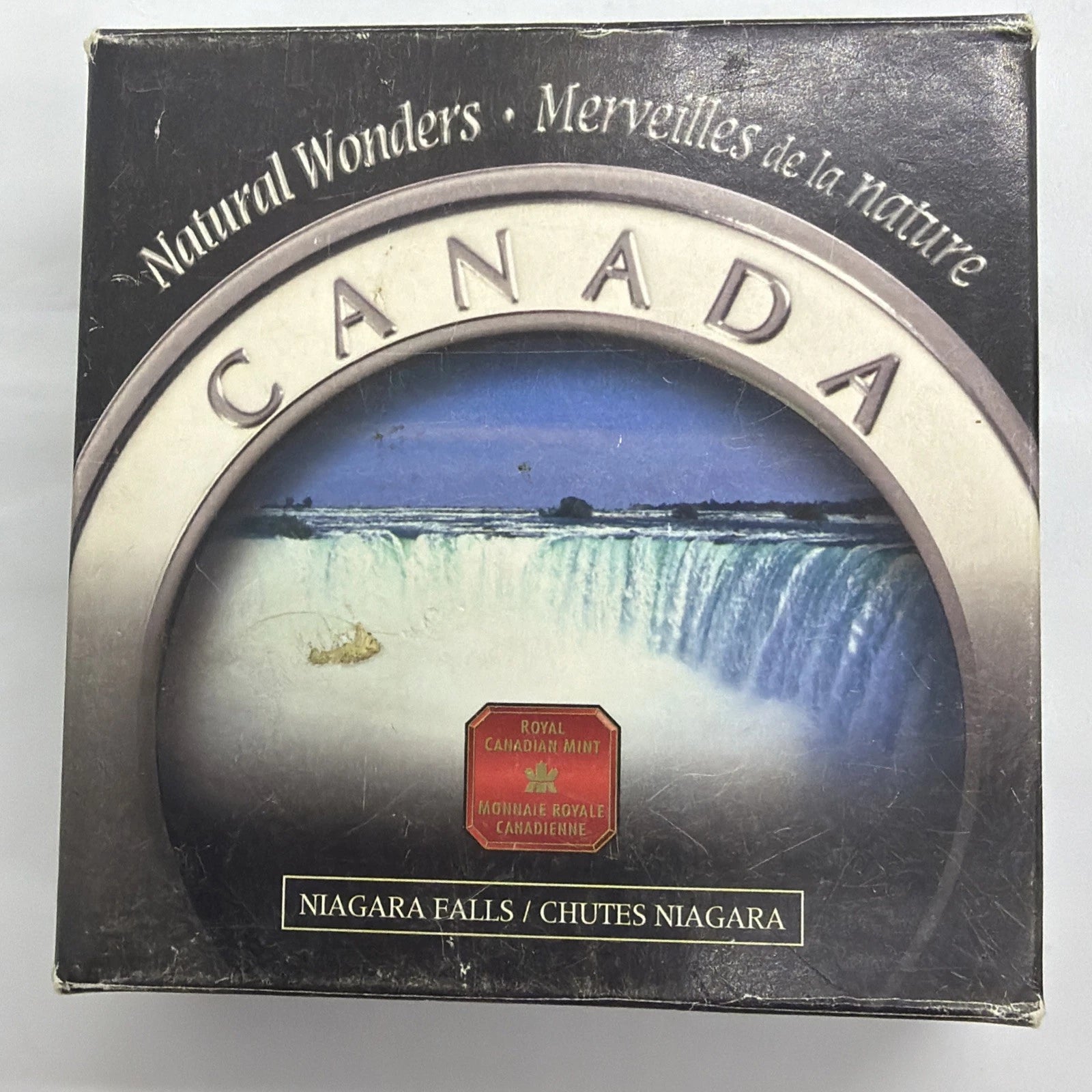 2004 Canada Natural Wonders Niagara Falls $20 1oz Silver Hologram Coin