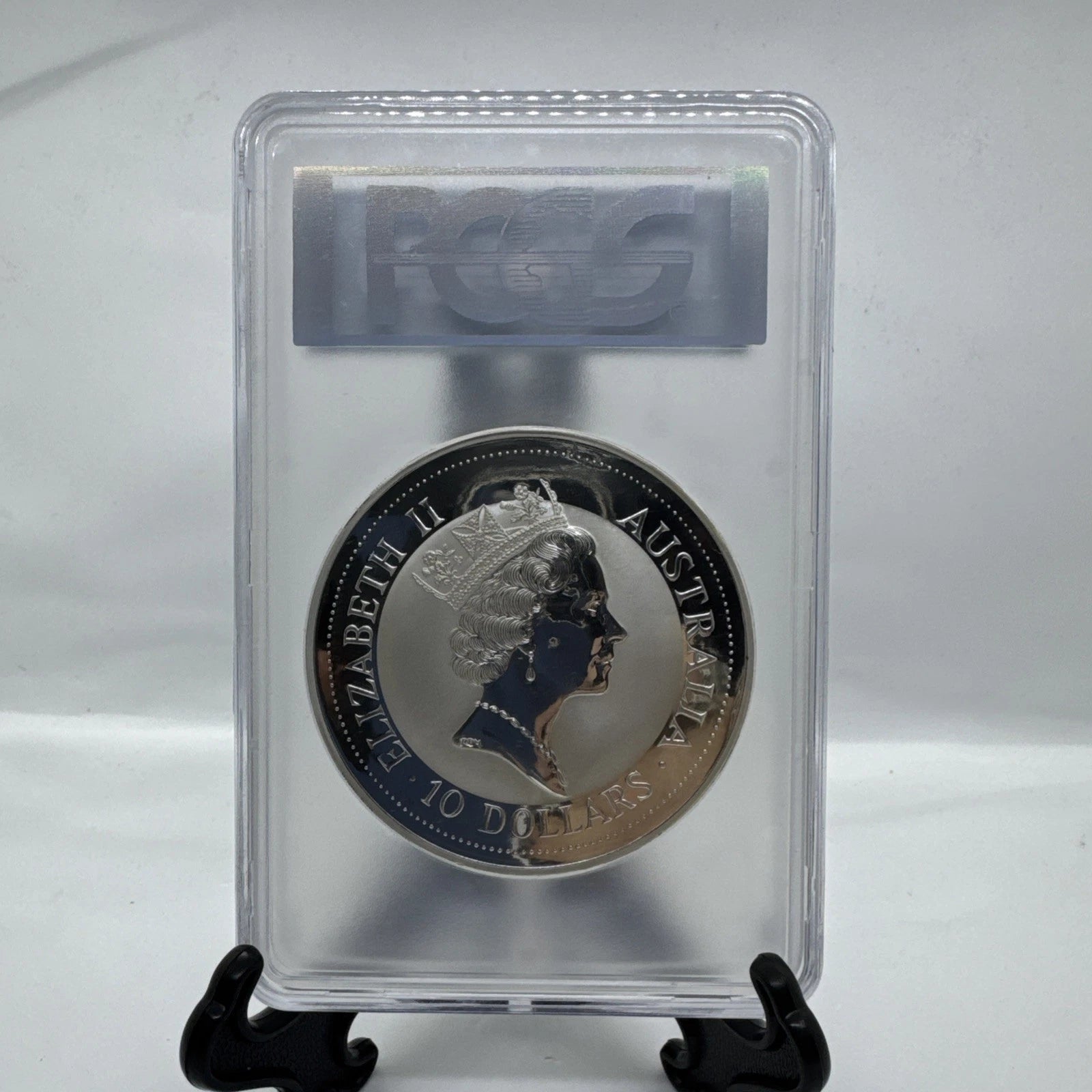10$ PCGS MS67 Australia Kookaburra 10oz Silver