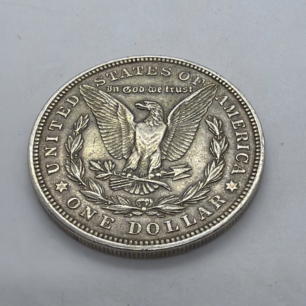 1921 Morgan Silver Dollar TONER Raw Uncertified 90% Silver Tested W/ Sigma