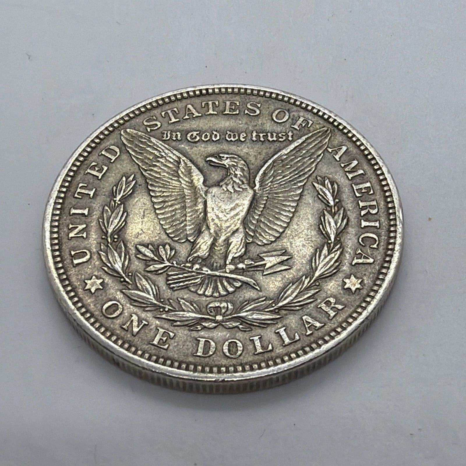 1921 Morgan Silver Dollar TONER Raw Uncertified 90% Silver Tested W/ Sigma