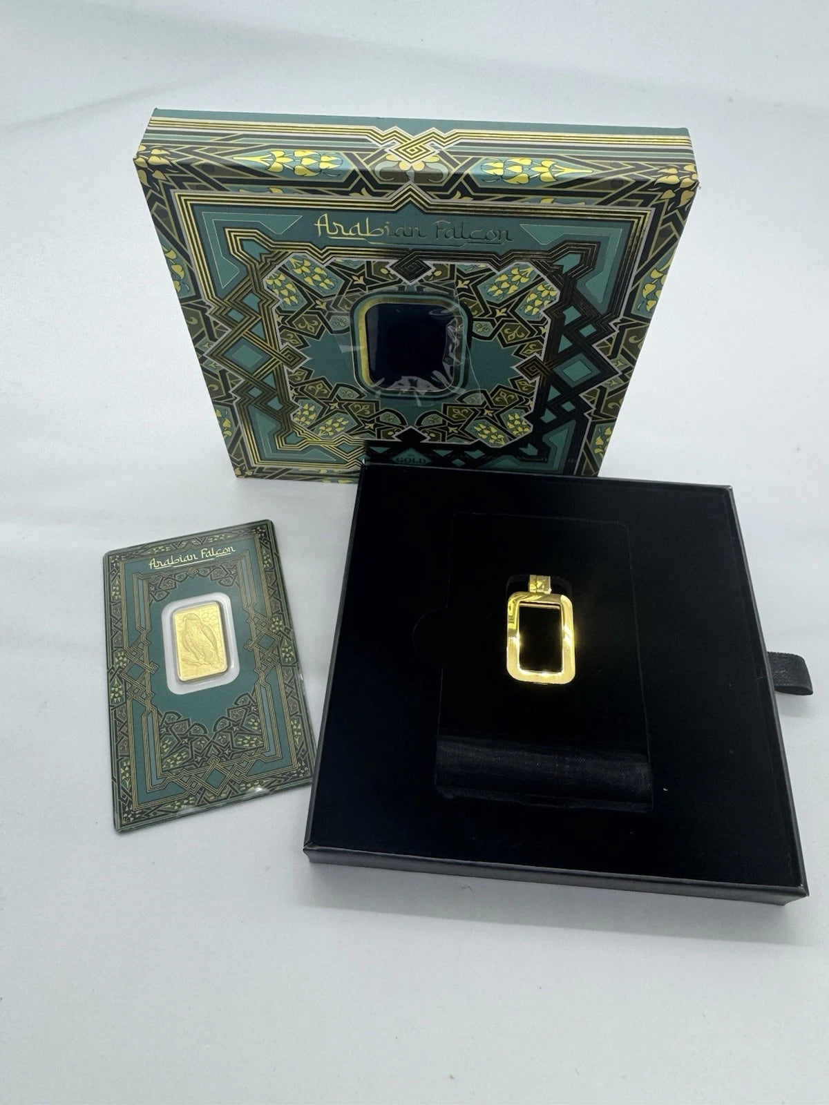5 gram PAMP Arabian Falcon Gold Bar .9999 Fine Sealed in Assay w/Box