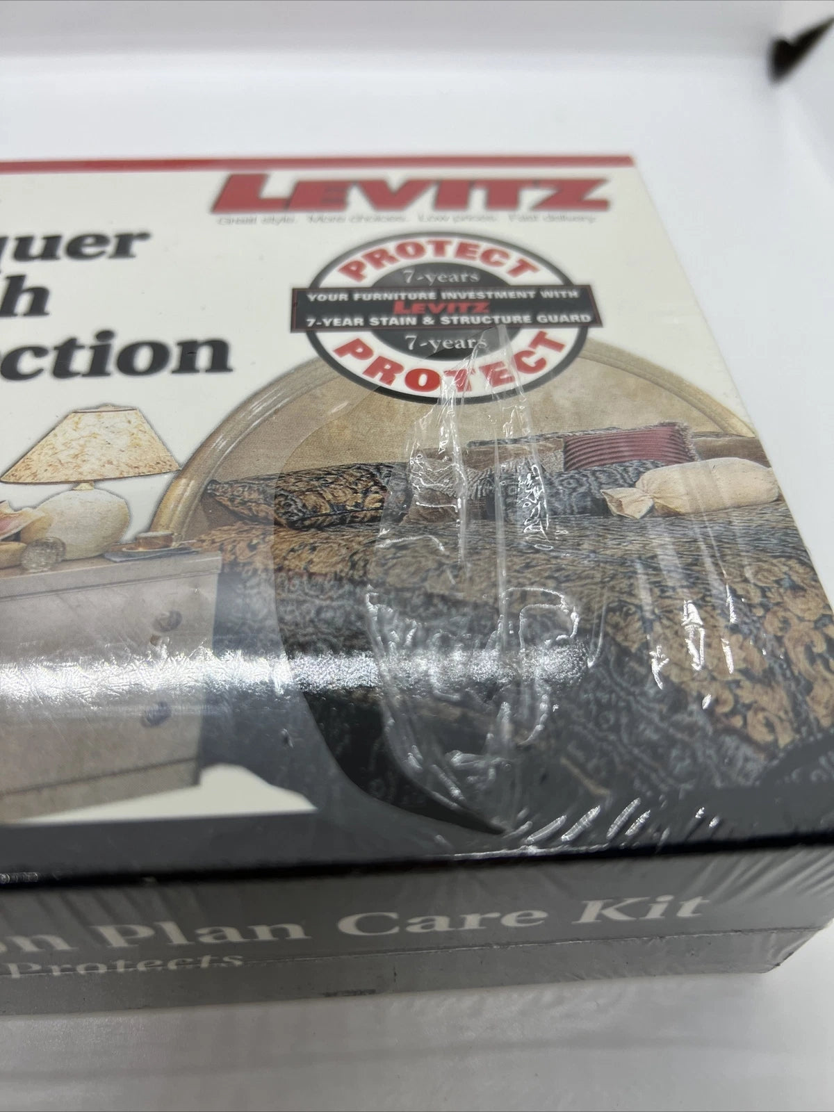 Levitz Lacquer Finish Protection Plan Care Kit Stain Guard 7 Year Protection NEW