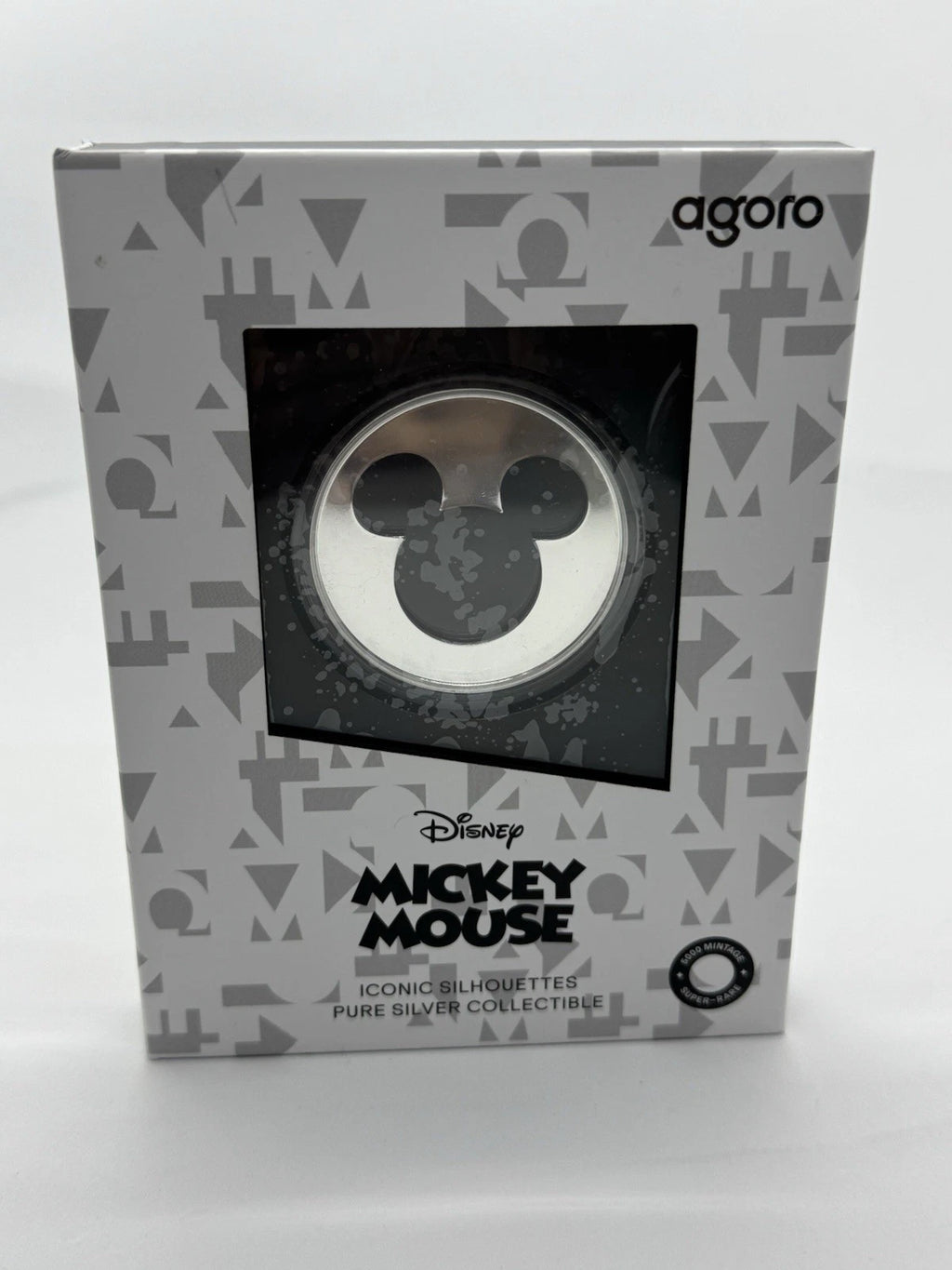 2026 Agoro Niue 1/2 oz Silver Proof Coin Iconic Silhouettes - Mickey Mouse
