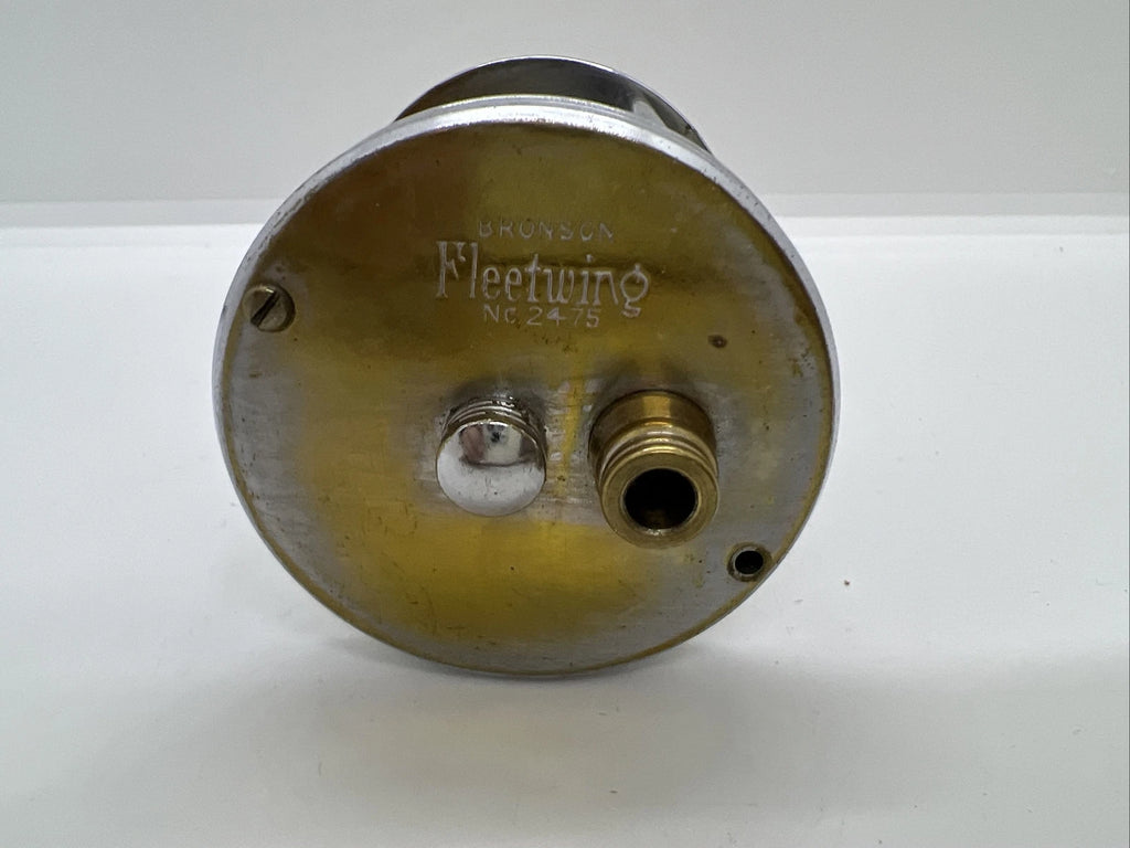 VINTAGE BRONSON FLEETWING 2475 BAIT CASTING COLLECTABLE FISHING REEL ANTIQUE