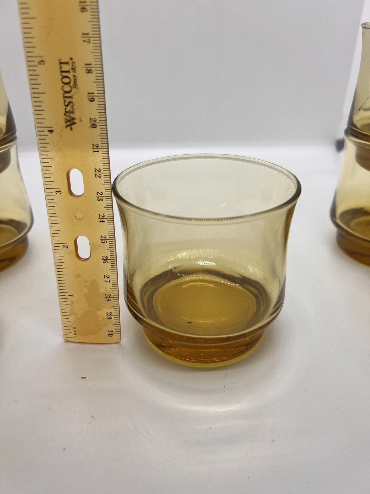 Vintage Candy Dish Glasses Collectable Indiana Amber Glass Bowl Unique Dining