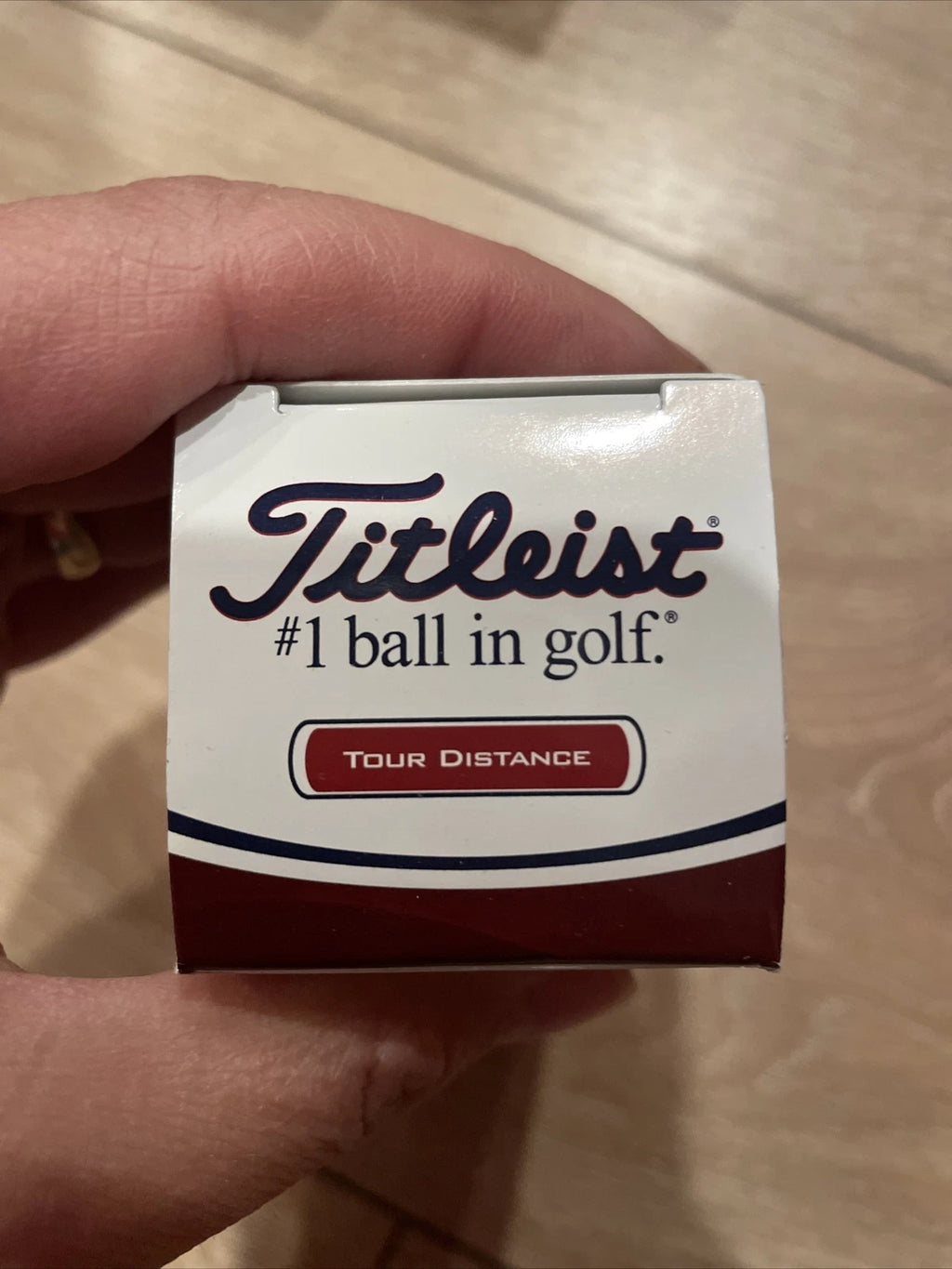 Titleist Tour Distance #1 Golf Balls Soft Feel Short Stopping 3 Pack White USA