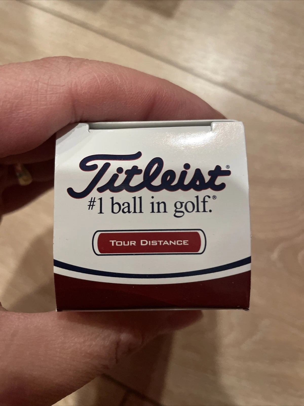 Titleist Tour Distance #1 Golf Balls Soft Feel Short Stopping 3 Pack White USA