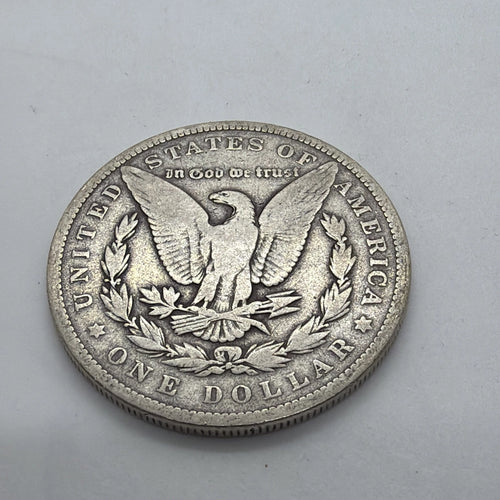 1878 Morgan Silver Dollar Raw Uncertified 90% Silver Tested W/ Sigma