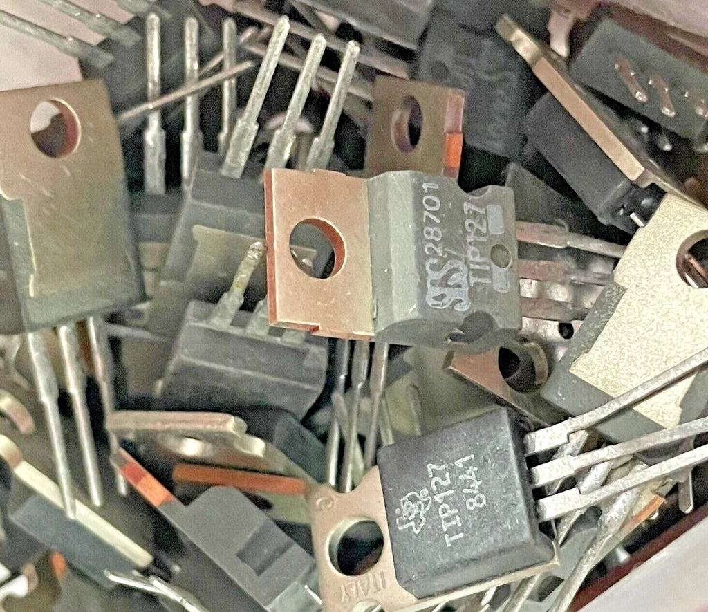 Transistor TIP127 PNP Epitaxial 5A 100V Bipo 5pcs) NEW OLD STOCK