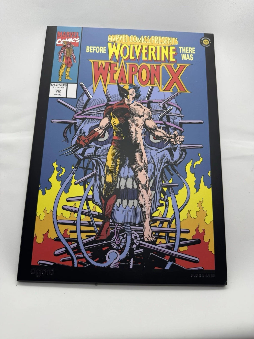 2026 Niue Comic Covers - Wolverine Weapon X #72 1oz Premium Silver Foil 601/1000