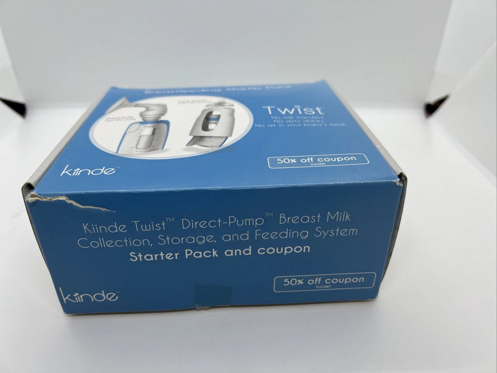 Kiinde TwIst Breastfeeding Starter Pack Kit Direct Pump Breast Milk Storage New
