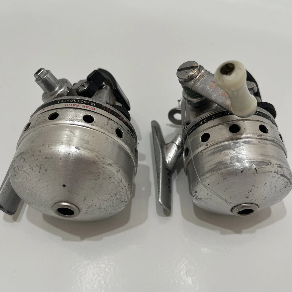 Two Vintage DAIWA SILVERCAST Fishing Reels (210 RL & Unknown) JAPAN *PARTS*
