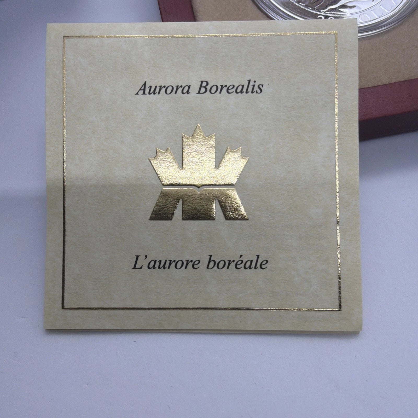 2004 Canada Natural Wonders Aurora Borealis $20 1oz Silver Hologram Coin