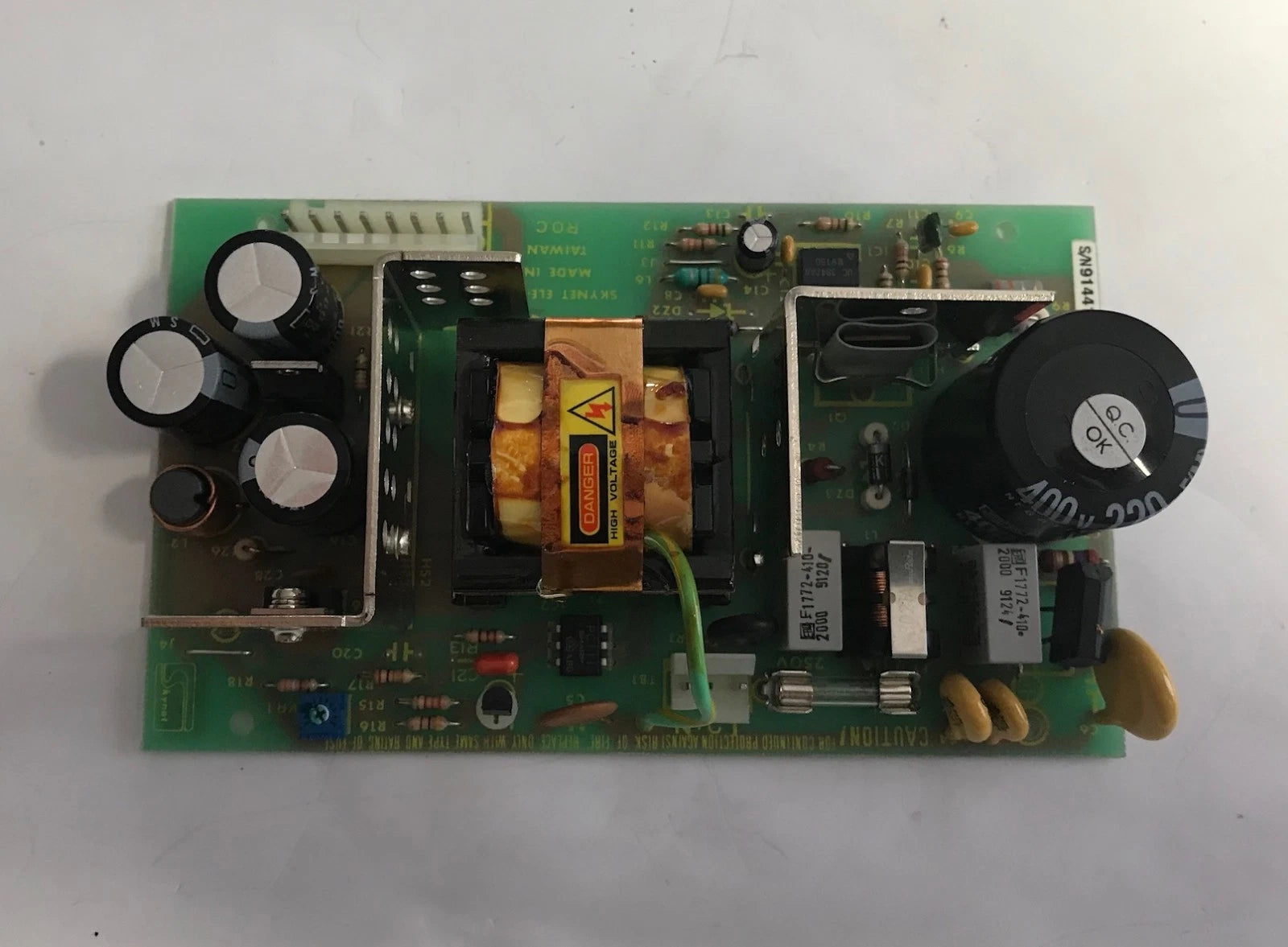 SkyNet Power Supply Board SNP-3168, 115V 230V Made in Taiwan New Old Stock