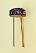 TRANSISTOR 3 PIN GOLD 2N5135 NPN TO-105 NEW OLD STOCK (1PC)