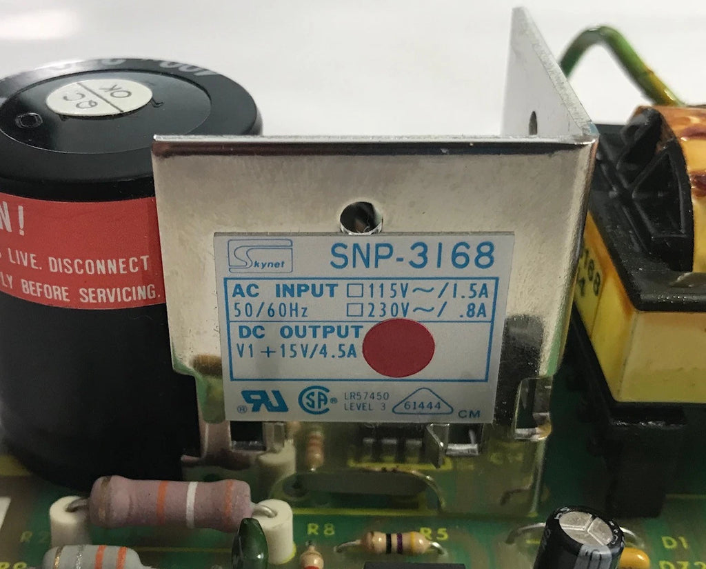 SkyNet Power Supply Board SNP-3168, 115V 230V Made in Taiwan New Old Stock