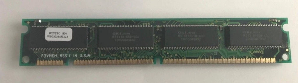Vintage Japan PC DIMM 16MB EDO MEMORY SIMM 168-PIN 3V RAM New Old Stock