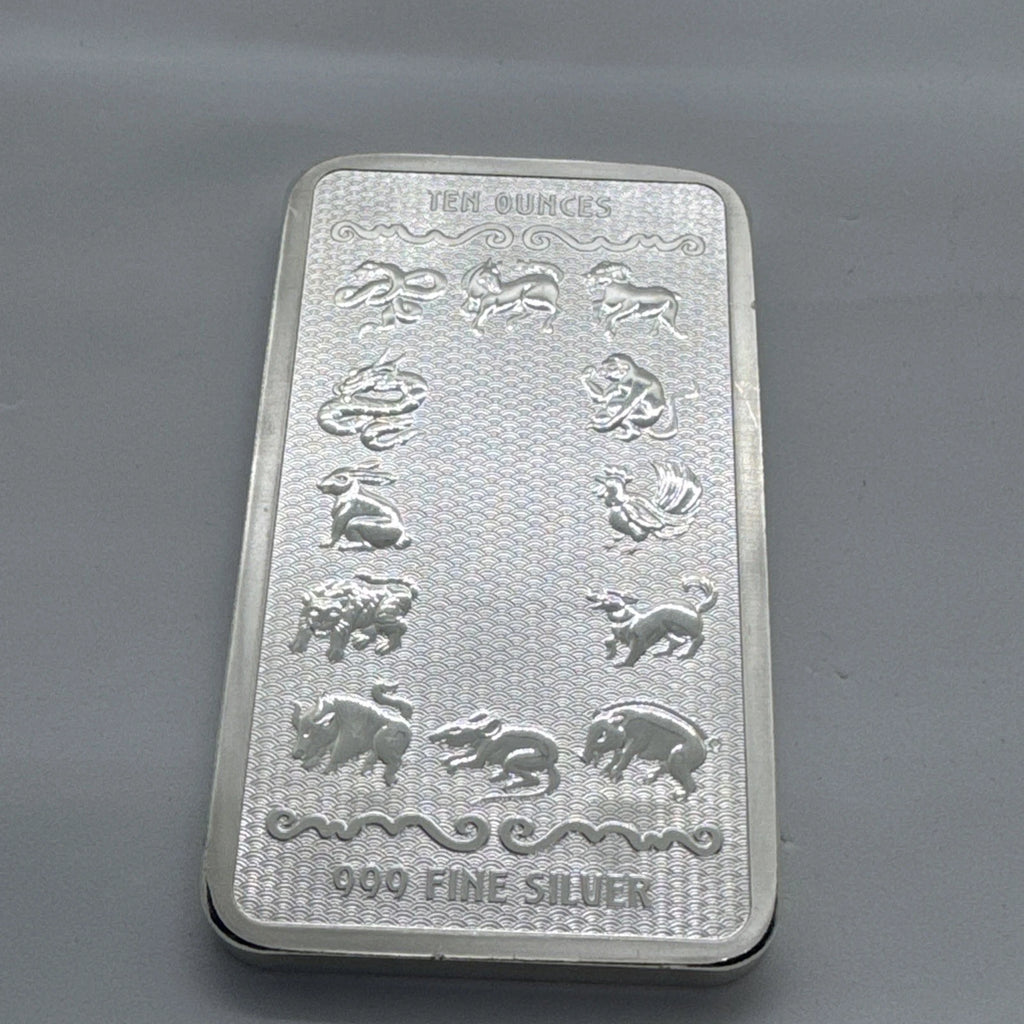 10 oz Silver Bar - 2026 APMEX Year of the Horse (Series 2)