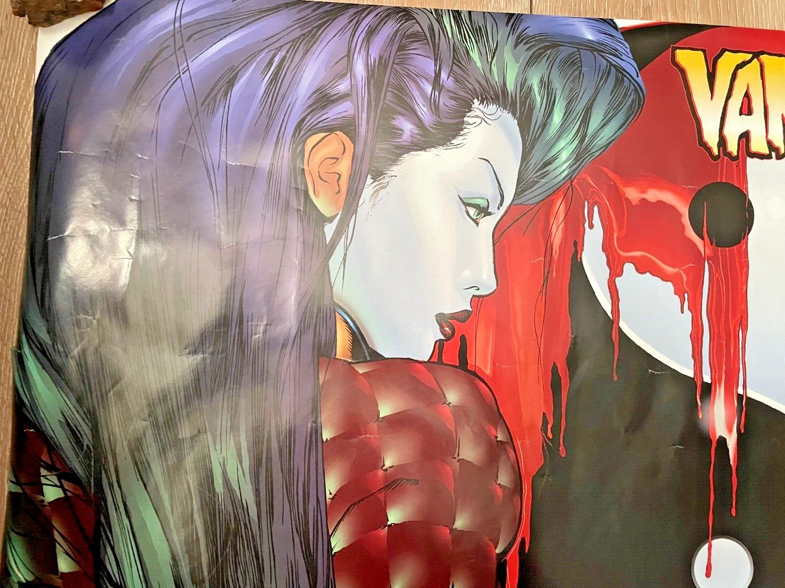 VAMPIRELLA SHI Poster HARRIS COMICS 1998