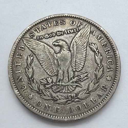 1878 Morgan Silver Dollar Raw Uncertified 90% Silver Tested W/ Sigma