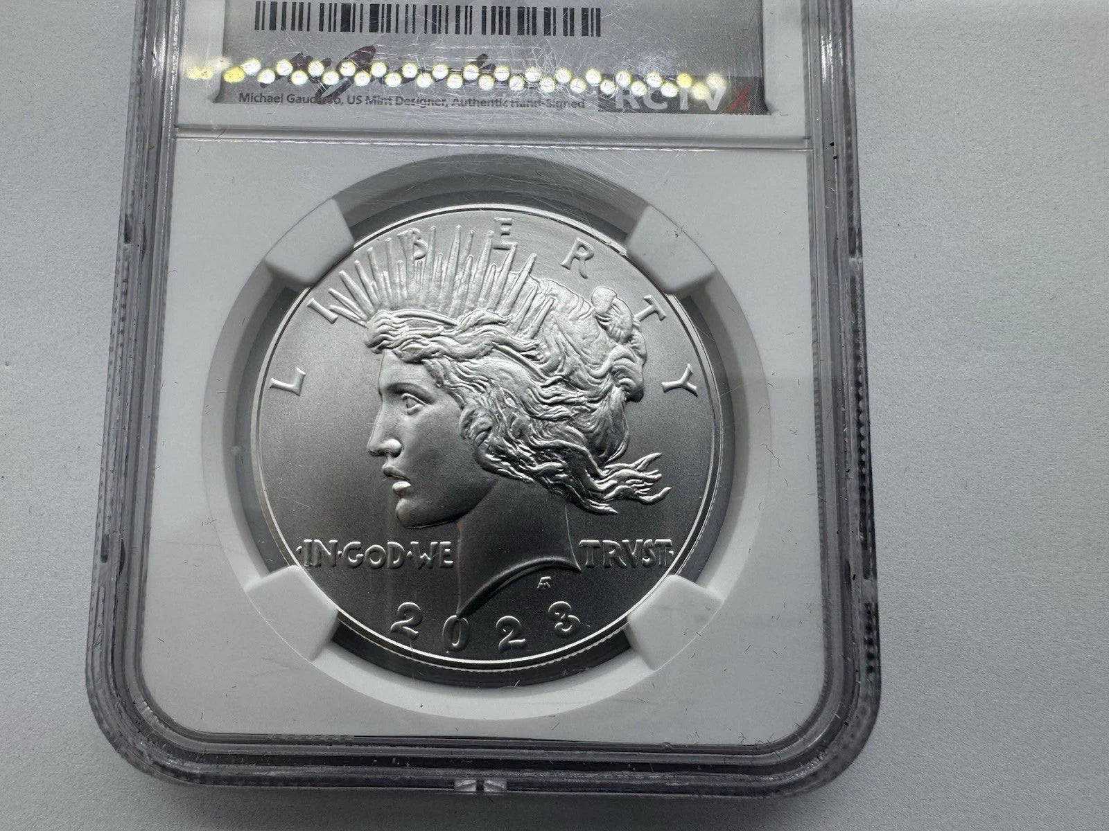 2023 Proof Silver Morgan & Peace Dollar 2pc Set NGC Mint 10 First Day Signature!