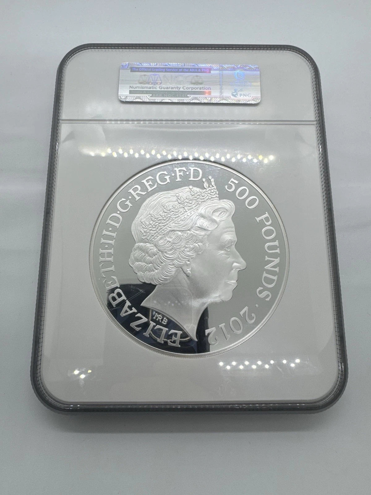 2012 Great Britain S500p London 2012 Olympics PF69 Fine Silver KILO NGC