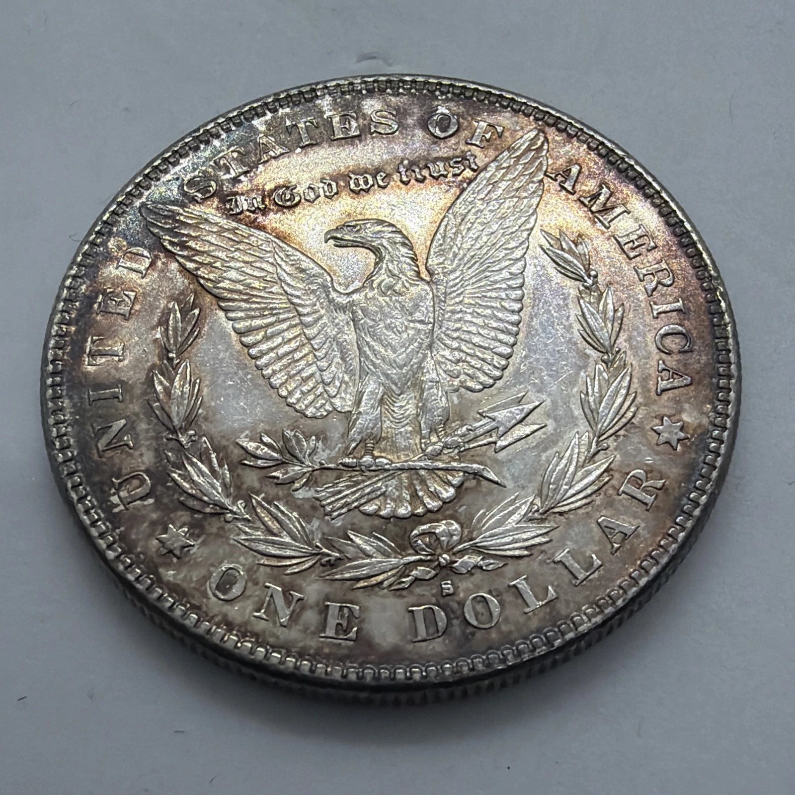 1878 Morgan Silver Dollar TONER Raw Uncertified 90% Silver Tested W/ Sigma